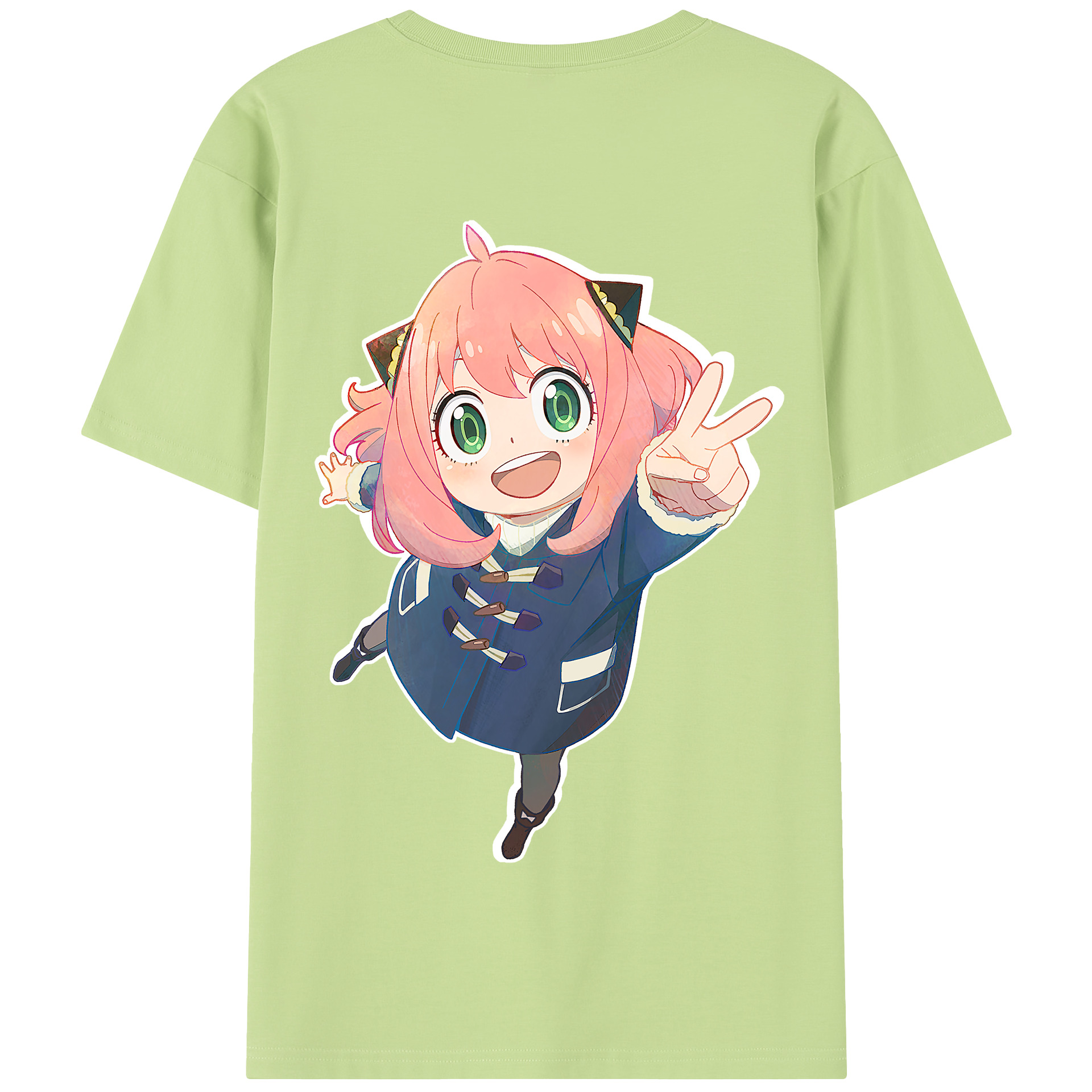 （画像用） SPY×FAMILY间谍家家酒 綿100％半袖Tシャツ（背面プリント）